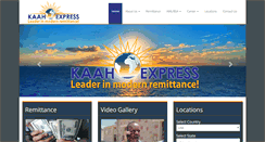 Desktop Screenshot of kaahexpress.com